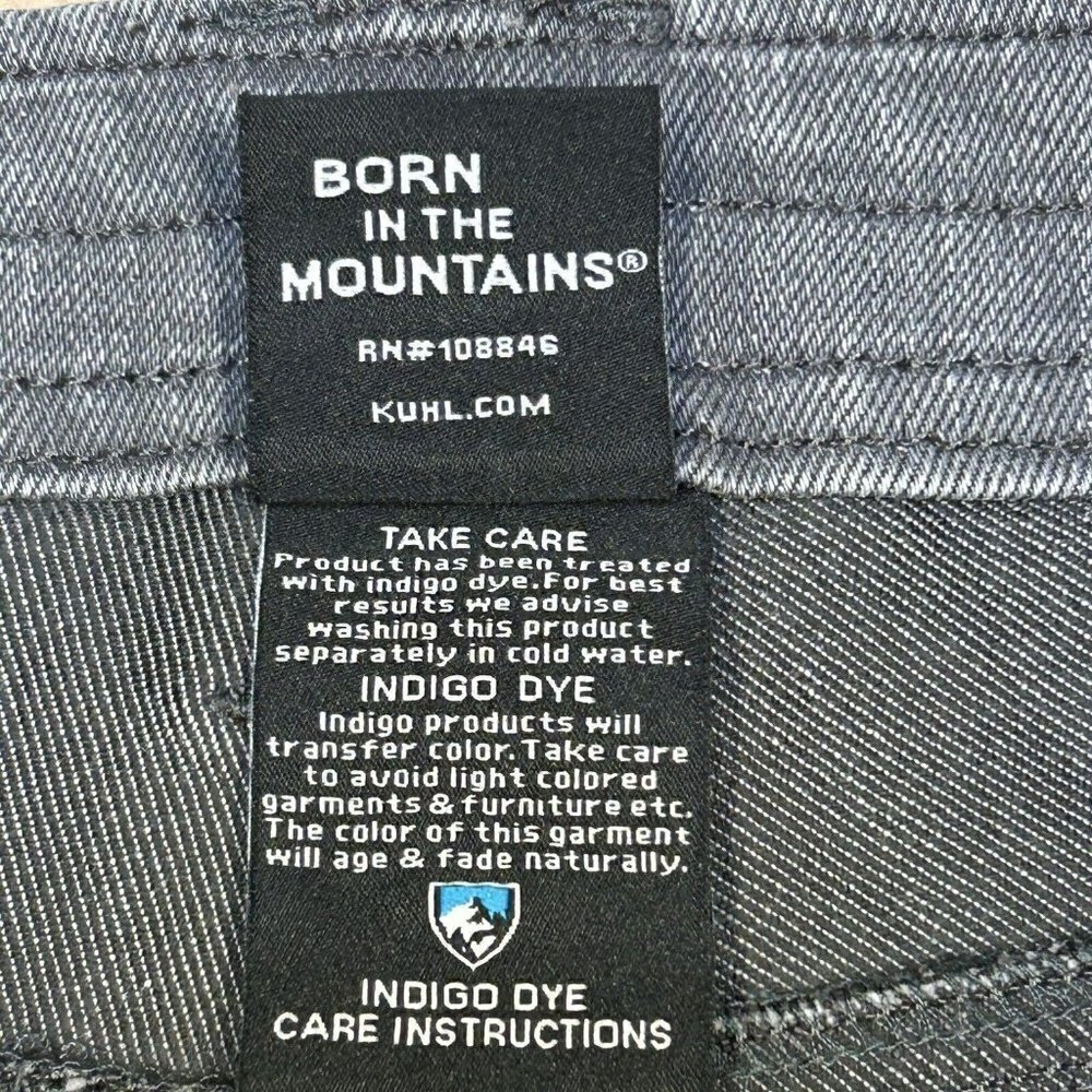Kuhl Jeans Women Size 10 Reg Gray Skinny Pockets Hiking Stretch Denim Outdoor - Picture 12 of 16